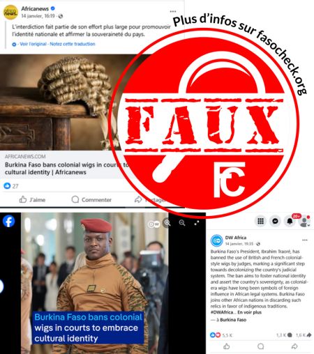 𝐥𝐞𝐬 𝐣𝐮𝐠𝐞𝐬 𝐛𝐮𝐫𝐤𝐢𝐧𝐚𝐛è 𝐧'𝐨𝐧𝐭 𝐣𝐚𝐦𝐚𝐢𝐬 𝐩𝐨𝐫𝐭é 𝐝𝐞 𝐩𝐞𝐫𝐫𝐮𝐪𝐮𝐞 𝐛𝐫𝐢𝐭𝐚𝐧𝐧𝐢𝐪𝐮𝐞
Si l'Etat #burkina-bè a bien changé le style des toges hérité de l'histoire colonial, les juges, eux, n'ont jamais porté de perruques. 👇🏿
 tinyurl.com/mudhptau