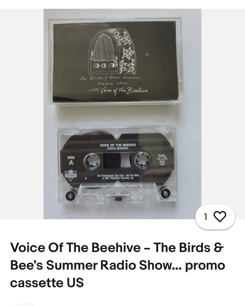 Voice Of The Beehive ๐ (@votb_official) on Twitter photo New playlist on Spotify! ๐ Inspired by the promo-only โThe Birds & Bee's Summer Radio Showโ cassette of Tracey & Melissaโs radio show, the mixtape features some of their favourite artists and influences as well as tunes from Honey Lingers!
Listen here: voiceofthebeehive.lnk.to/BittersweetValโฆ New playlist on Spotify! ๐ Inspired by the promo-only โThe Birds & Bee's Summer Radio Showโ cassette of Tracey & Melissaโs radio show, the mixtape features some of their favourite artists and influences as well as tunes from Honey Lingers!
Listen here: voiceofthebeehive.lnk.to/BittersweetValโฆ