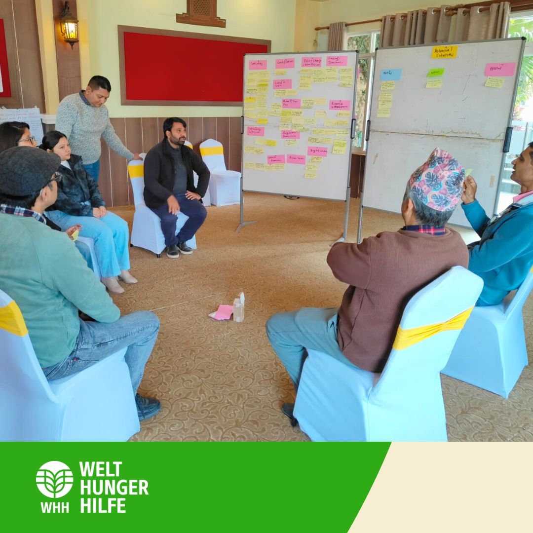First Advocacy Workshop of the Green Evolution Program was held in Nepal (Jan 28–30, 2025), where partners, CSOs, and officials worked on advocacy strategies. The event included Power Walks, group work, and stakeholder analysis, culminating in an Advocacy Canvas and action plans.