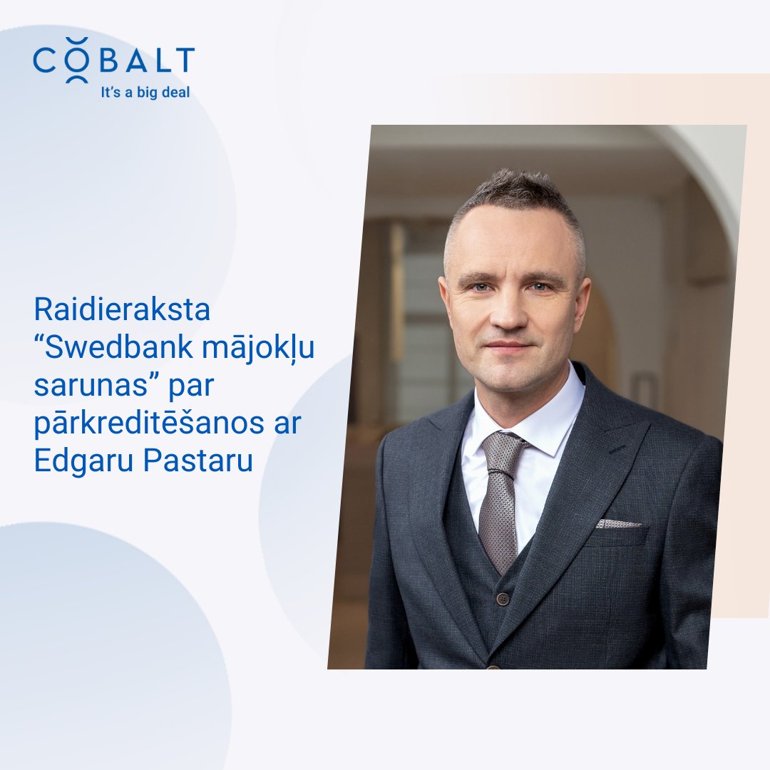 Vai pārkreditēšanās ir izdevīga visos gadījumos un ko tas nozīmē praktiski? 
Par to “Swedbank Mājokļu sarunas” raidierakstā diskutē <a href="/E_Pastars/">Edgars Pastars</a>.
🎧Sarunu var klausīties Spotify: open.spotify.com/episode/1cLwHS…