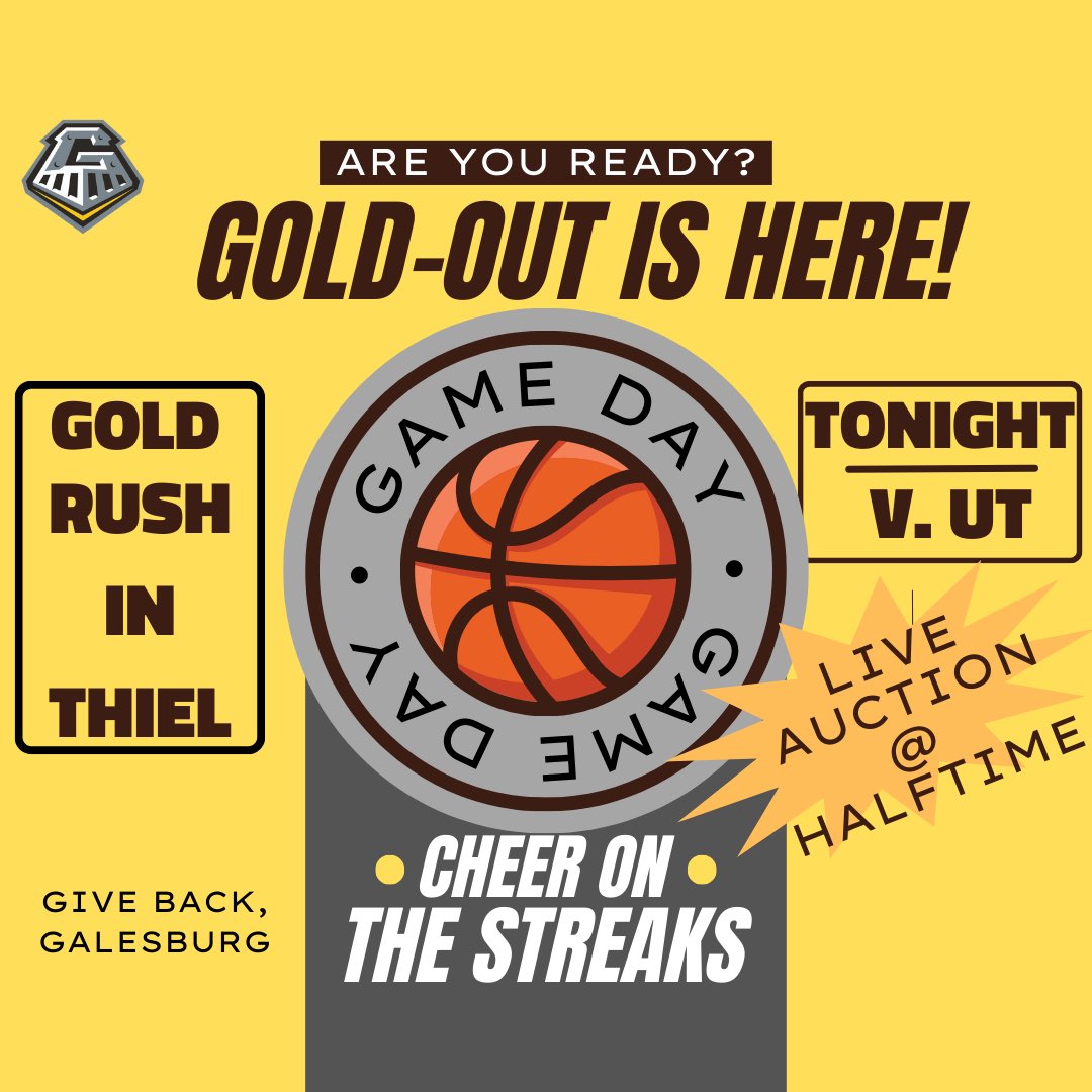 GiveBackGburg's tweet photo. Come on out and support the Streaks tonight! https://t.co/ON7f0NqW0h
