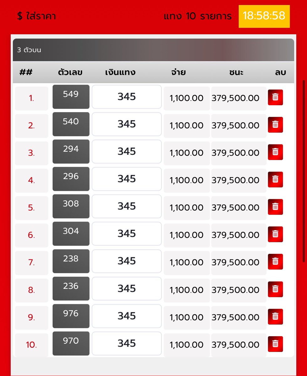 🇹🇭 บนถูกหวยงวด 01-02-2025 Thailand 🇹🇭 

เเจก IPhone 16 Pro Max 256GB 2 เครื่อง 📱
◾️กติกา : รีทวิต + ติดตาม + คอมเม้น สาธุ ( เฉพาะคนกดติดตาม )

🍀 สมาชิกใหม่ ฝาก 100฿ รับเพิ่มอีก 100฿
🔔 พิกัดซื้อหวยบาทละ 1,100 : bit.ly/ManaeLotto

#หวยงวดนี้ #หวยรัฐบาล #หวยรัฐบาลไทย