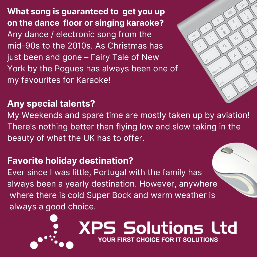 Next on our meet the team posts is Michael 😊 

xps-ltd.com
#XPS #XPSSolutions #meettheteam