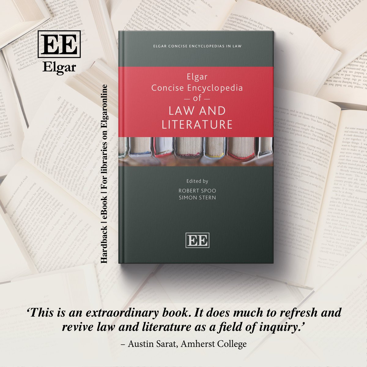 Elgar Law (@elgar_law) on Twitter photo Elgar Concise Encyclopedia of Law and Literature, edited by <a href="/Princeton/">Princeton University</a>'s Robert Spoo & <a href="/ArsScripta/">Simon Stern</a> of <a href="/UofTLaw/">U of T Law</a>
Over 130 entries, authors incl <a href="/LpcProf/">Christine Corcos</a> <a href="/S_DeGooyer/">Stephanie DeGooyer</a> <a href="/drmonicahuerta/">monica huerta</a>
🆓 Entry: Abolition by <a href="/KempoJesse/">Jess A. Goldberg 🇵🇸</a> ➡️ doi.org/10.4337/978180…
Out now ➡️ e-elgar.com/shop/isbn/9781… Elgar Concise Encyclopedia of Law and Literature, edited by <a href="/Princeton/">Princeton University</a>'s Robert Spoo & <a href="/ArsScripta/">Simon Stern</a> of <a href="/UofTLaw/">U of T Law</a>
Over 130 entries, authors incl <a href="/LpcProf/">Christine Corcos</a> <a href="/S_DeGooyer/">Stephanie DeGooyer</a> <a href="/drmonicahuerta/">monica huerta</a>
🆓 Entry: Abolition by <a href="/KempoJesse/">Jess A. Goldberg 🇵🇸</a> ➡️ doi.org/10.4337/978180…
Out now ➡️ e-elgar.com/shop/isbn/9781…