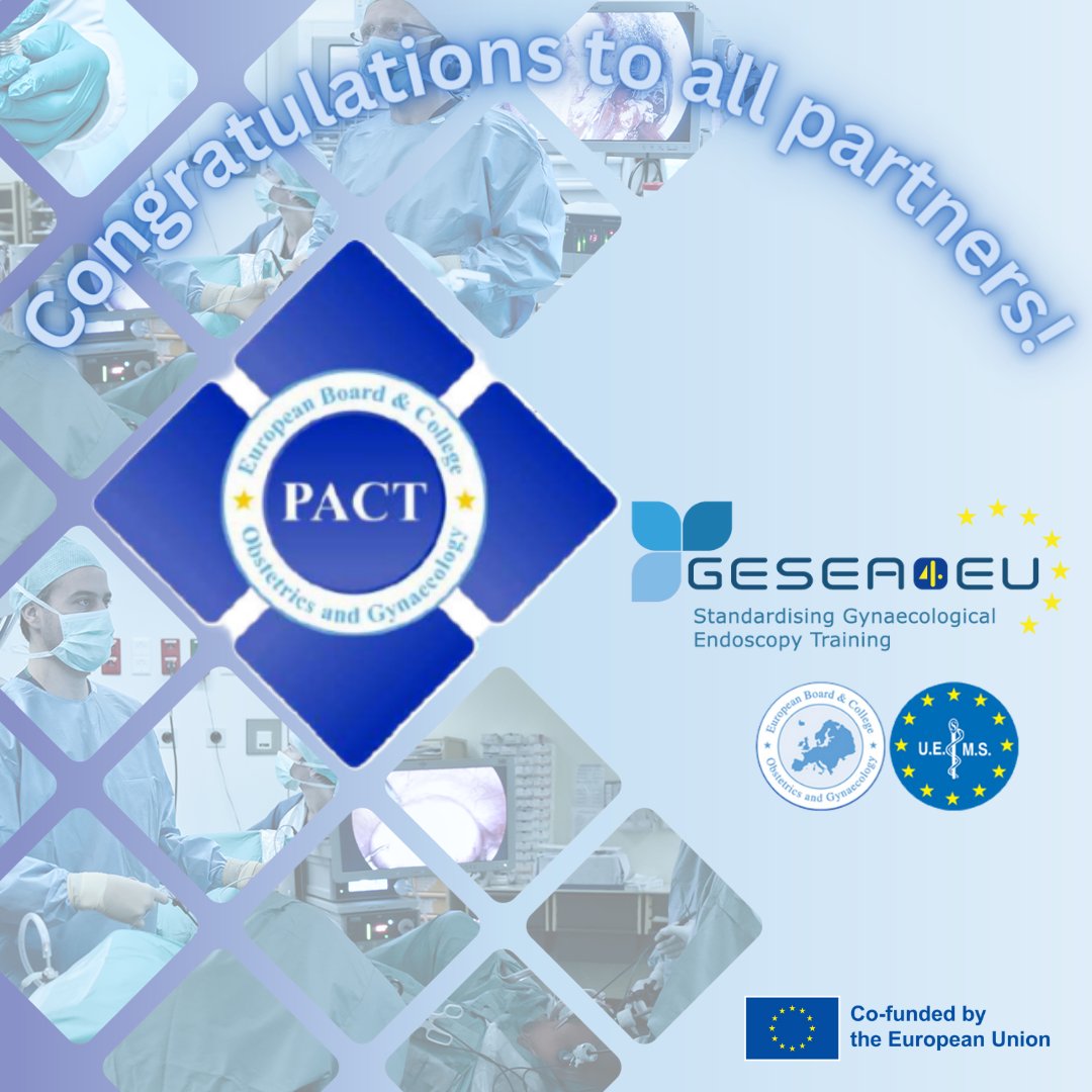 Today marks the end of the 2 year GESEA4EU project. We were proud to be a partner in standardising gynaecological endoscopy training. For more information on the project, visit: gesea.eu/gesea4eu/ #gesea4eu #eu4health #womenshealth