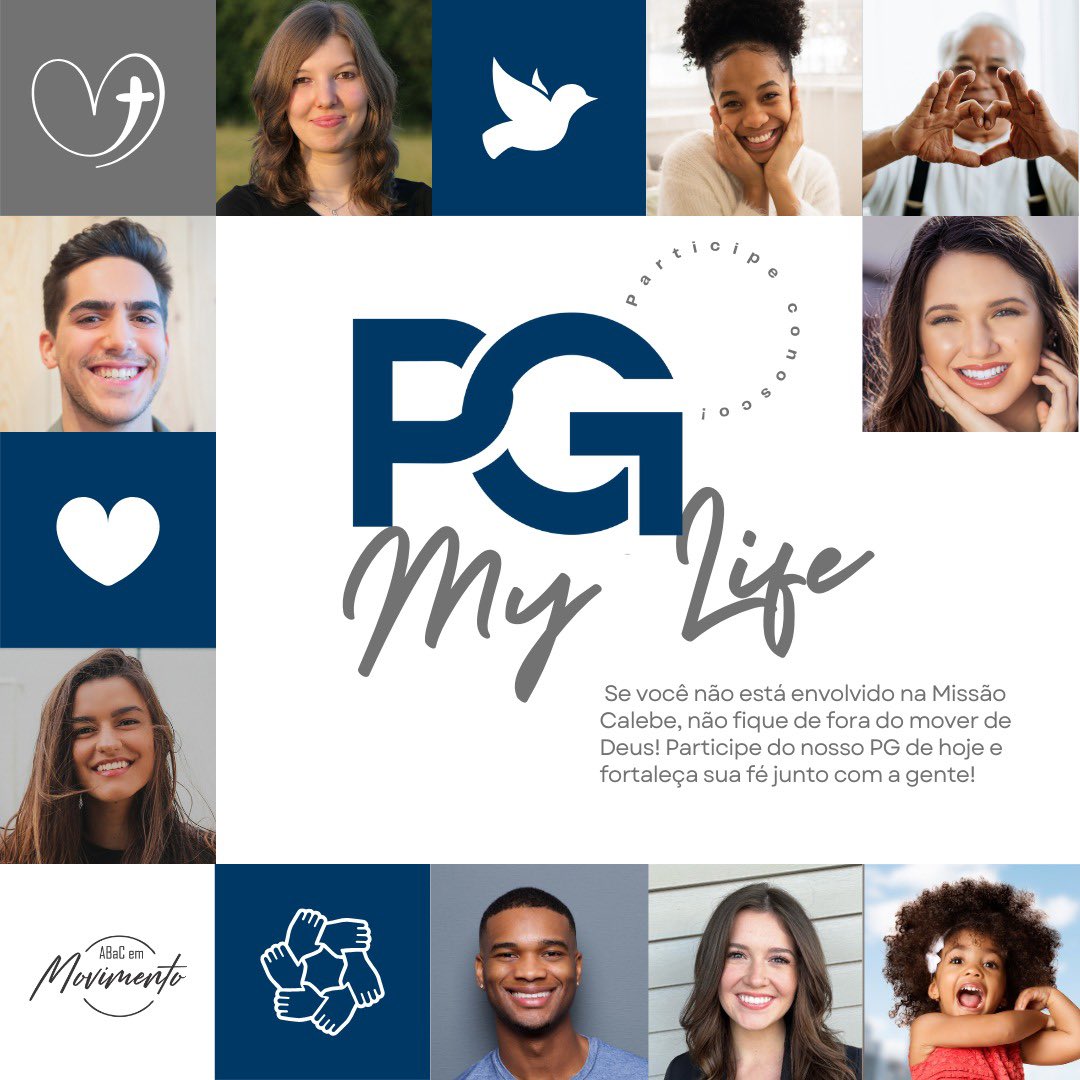 📢 A Missão Calebe está em ação, mas se você ainda não faz parte, não perca a oportunidade de crescer espiritualmente! Te esperamos no PG de hoje para compartilhar a Palavra e buscar a Deus juntos! 🙏✨#ABaCéShow