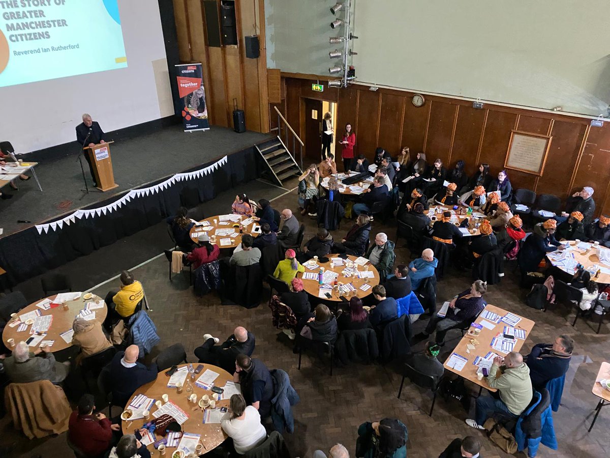 175 leaders from @GMCitizens gathered together last night to share powerful stories of the challenges their community is facing and commit to creating change in 2025 and beyond 🙌