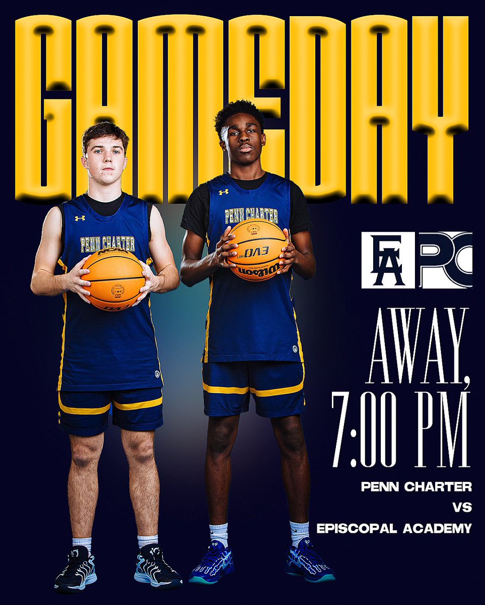 IT’S INTER-AC GAMEDAY! 💛💙

🆚 Episcopal 
⏰ 7pm
📍 Episcopal Academy (Dixon Athletic Center)
📺 fan.hudl.com/usa/pa/newtown…

#C2T