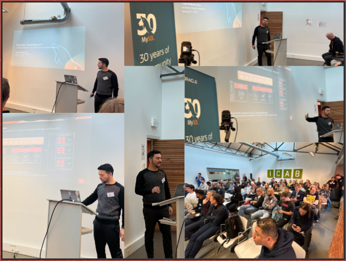 🐬 "A Deep Dive Into MySQL HeatWave Architecture &amp; Optimizations" by Cagri Balkesen as a last session before today's lunch at MySQL Belgian Days!
#MySQLCommunity
