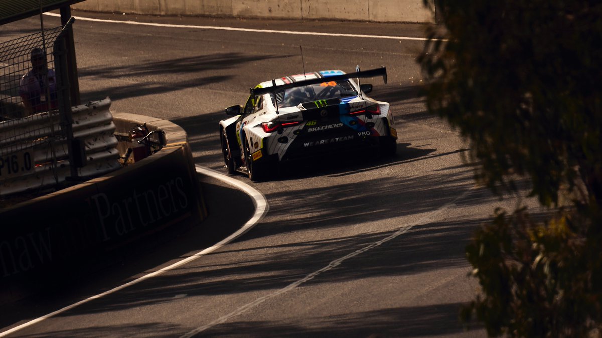 BMWMotorsport's tweet photo. Bathurst, we’re rolling. https://t.co/ClNeB4SsuW