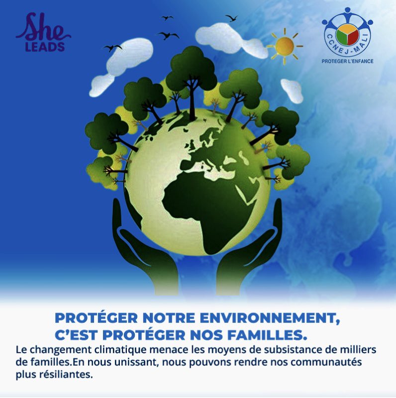 Agissons dès aujourd’hui ! Chaque arbre planté, chaque geste écoresponsable, chaque engagement compte. Ensemble, construisons un avenir plus sûr et plus sain.  

𝐏𝐫𝐨𝐭𝐞́𝐠𝐞𝐫 𝐧𝐨𝐭𝐫𝐞 𝐩𝐥𝐚𝐧𝐞̀𝐭𝐞, 𝐜’𝐞𝐬𝐭 𝐩𝐫𝐨𝐭𝐞́𝐠𝐞𝐫 𝐧𝐨𝐬 𝐟𝐚𝐦𝐢𝐥𝐥𝐞𝐬. ✨🌱

#ProjetJFUC