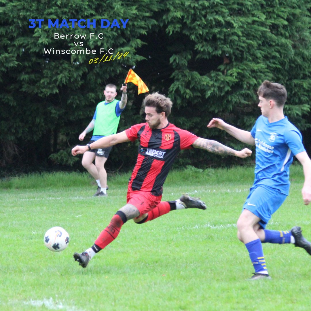 3TSportsCo's tweet photo. 🔥 03/11/24 – Matchday Look 🔥
@BerrowFC looked class in their custom kit against Winscombe F.C! ⚽🔥
Kits that turn heads—what do you think of the design? 👀💭
#5AsideFootball #MatchDay #GrassrootsFootball #CustomKits #UKFootball https://t.co/qaS5Obzs89