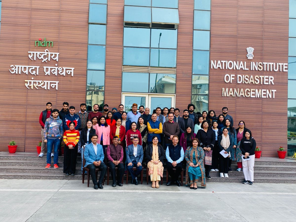 nidmmhaindia's tweet photo. 𝗡𝗜𝗗𝗠 𝗢𝗿𝗴𝗮𝗻𝗶𝘀𝗲𝗱 𝗧𝗿𝗮𝗶𝗻𝗶𝗻𝗴 𝗼𝗻 𝗘𝗳𝗳𝗲𝗰𝘁𝗶𝘃𝗲 𝗖𝗼𝗺𝗺𝘂𝗻𝗶𝗰𝗮𝘁𝗶𝗼𝗻 𝗦𝗸𝗶𝗹𝗹𝘀!🗣🤝

The National Institute of Disaster Management (NIDM) conducted an insightful training session on "𝗘𝗳𝗳𝗲𝗰𝘁𝗶𝘃𝗲 𝗖𝗼𝗺𝗺𝘂𝗻𝗶𝗰𝗮𝘁𝗶𝗼𝗻 𝗦𝗸𝗶𝗹𝗹𝘀" on 31st January 2025 focusing on how mental well-being influences communication and its importance in daily life.

Led by session expert Dr. Vandana Gambhir (Assistant Professor, @UnivofDelhi), the event was graced by Shri @rratnoo (ED, NIDM), Col. P. S. Reddy (Joint Director, NIDM), Shri Randeep Kumar Rana (Senior Advisor, NIDM), and Ms. Nazia Khan (@ipronidm).

The session emphasized overcoming communication barriers, enhancing clarity, and fostering resilience through effective dialogue. NIDM faculty and staff actively participated, engaging in interactive discussions to refine their communication strategies for professional and personal growth.

#EffectiveCommunication #MentalWellBeing #NIDMTraining #CommunicationSkills #ResilienceThroughDialogue #ProfessionalGrowth #PersonalDevelopment #OvercomingBarriers #NIDMTrainingSession

@nityanandraibjp | @KamalKishore_IN | @JindalSK_IN | @atahasnain53  | @WaliaDevesh | @rratnoo | @HMOIndia | @ndmaindia | @NDRFHQ | @EduMinOfIndia | @moefcc | @MoHFW_INDIA  | @DselEduMinistry | @MIB_India