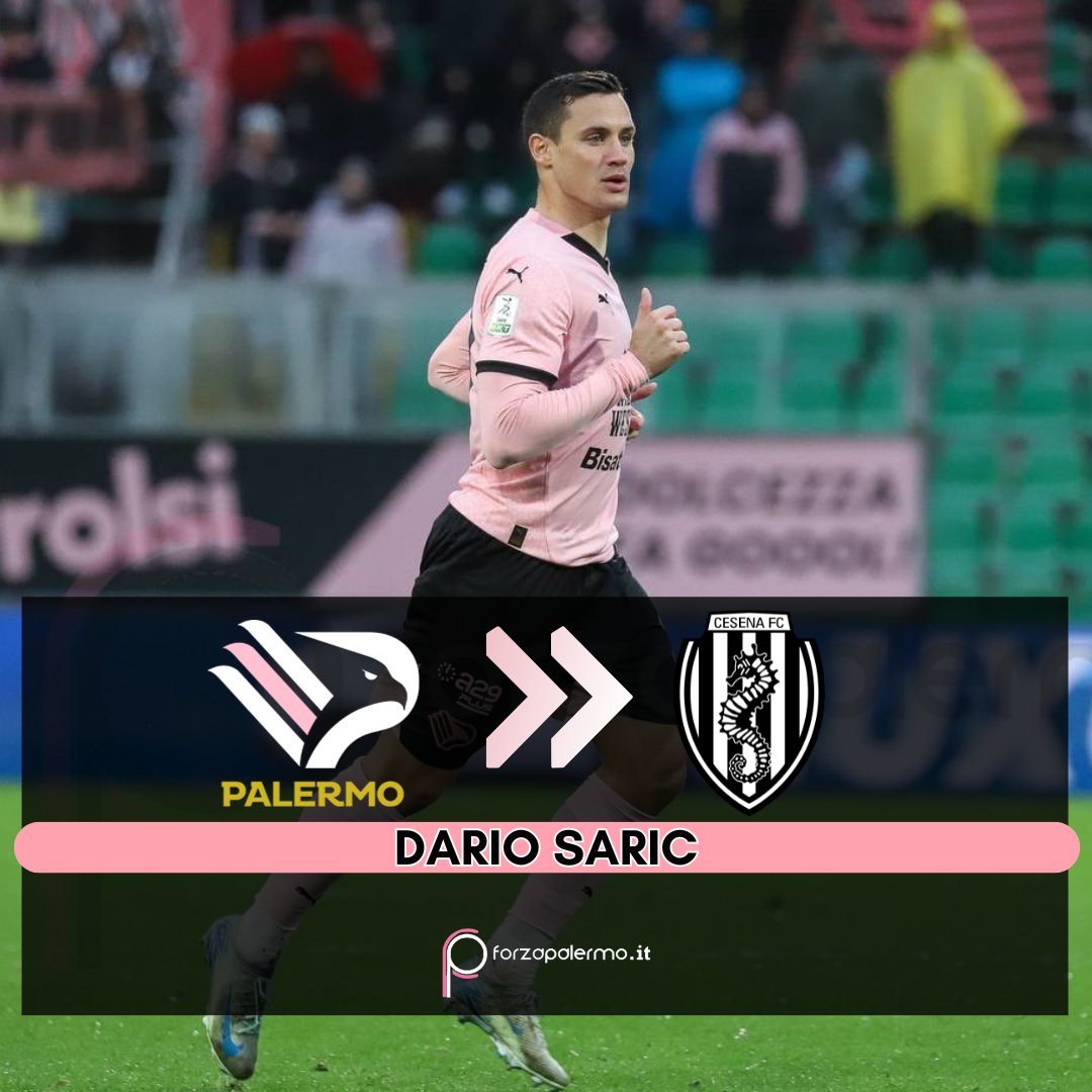 ForzaPalermoIT's tweet photo. #Calciomercato @Palermofficial - Dario #Saric è ufficialmente un nuovo giocatore del @calciocesenafc. Si trasferisce in  Romagna con la formula del prestito con obbligo o opzione di riscatto. https://t.co/jMZRbNGiOQ