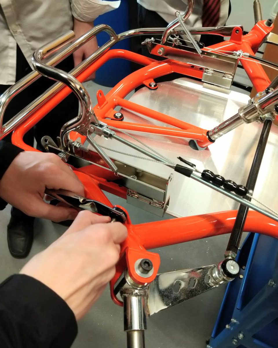 TheRadclyffe's tweet photo. Our #STEMOnTrack team have been hard at work building their kart! π οΈ
This week, they completed the side and front pods and are excited for their first race experience in a few weeks before test day and the grand finals. ποΈπ¨
@ESPIRE_Edu #readysetSTEM @karting @TRS_DesTech https://t.co/Jie9gFS81V