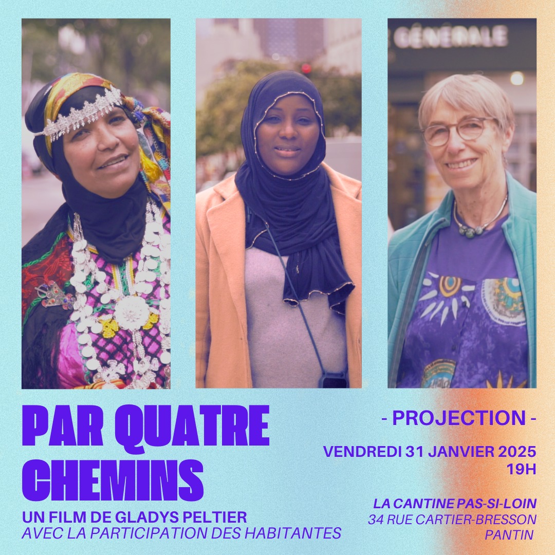 le_grand_pari's tweet photo. #SortieLocale #CantinePasSiLoin
Seconde diffusion du documentaire sur les femmes du quartier "PAR QUATRE CHEMINS" à 19h à La Cantine rue Cartier Bresson https://t.co/BGvyoU3snA