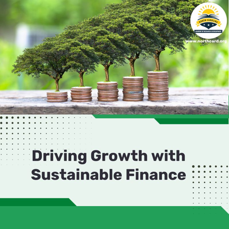 North Carolina Academy of Research and Development (@northcard12786) on Twitter photo Sustainable finance drives growth by investing in green tech, boosting resilience, and creating jobs. It supports long-term stability, innovation, and aligns with UN SDGs for a better future.  
#SustainableFinance #GreenInvesting #ESG #SDGs #NCARD #NorthCARD Sustainable finance drives growth by investing in green tech, boosting resilience, and creating jobs. It supports long-term stability, innovation, and aligns with UN SDGs for a better future.  
#SustainableFinance #GreenInvesting #ESG #SDGs #NCARD #NorthCARD