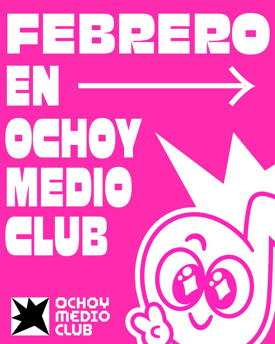 ochoymedioclub's tweet photo. Estabais esperándola, lo sabemos 🙂‍↕️💖 Aquí la agenda de febrero!! San Valentín, Carnaval, concierto en horario de club… Febrero llega cargadito! 💥✨

Entradas anticipadas ya a la venta para todas las noches: https://t.co/o1HG3q98tv

🪩✨ NOS VEMOS EN LA PISTA ✨🪩 https://t.co/xj1jbuRJ52