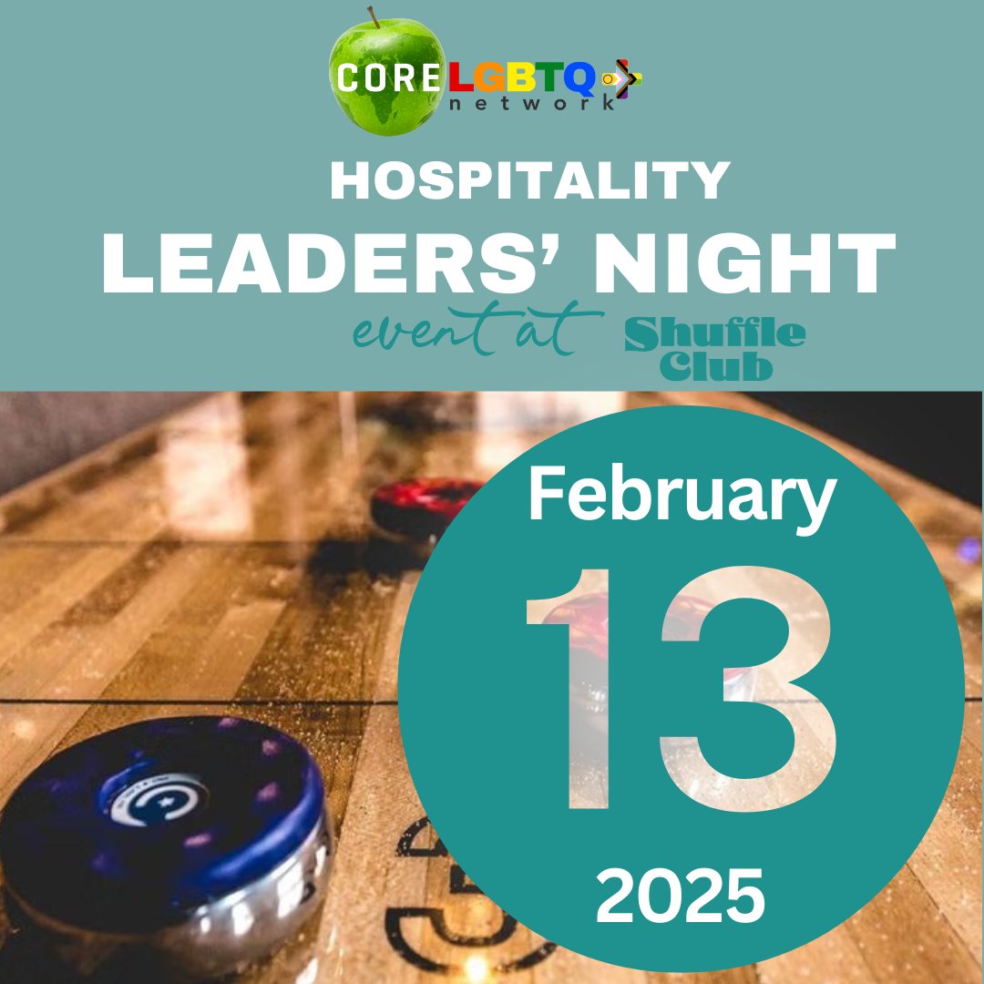 COREcruitment (@corecruitment) on Twitter photo CORE LGBTQIA+ HOSPITALITY LEADERS’ NIGHT
We have a few spaces left for our exciting LGBTQIA+ event: Hospitality Leaders’ Night on Thursday 13 Feb! This event is upon invitation only. You can get in touch with Elouise: elouise@corecruitment.com CORE LGBTQIA+ HOSPITALITY LEADERS’ NIGHT
We have a few spaces left for our exciting LGBTQIA+ event: Hospitality Leaders’ Night on Thursday 13 Feb! This event is upon invitation only. You can get in touch with Elouise: elouise@corecruitment.com