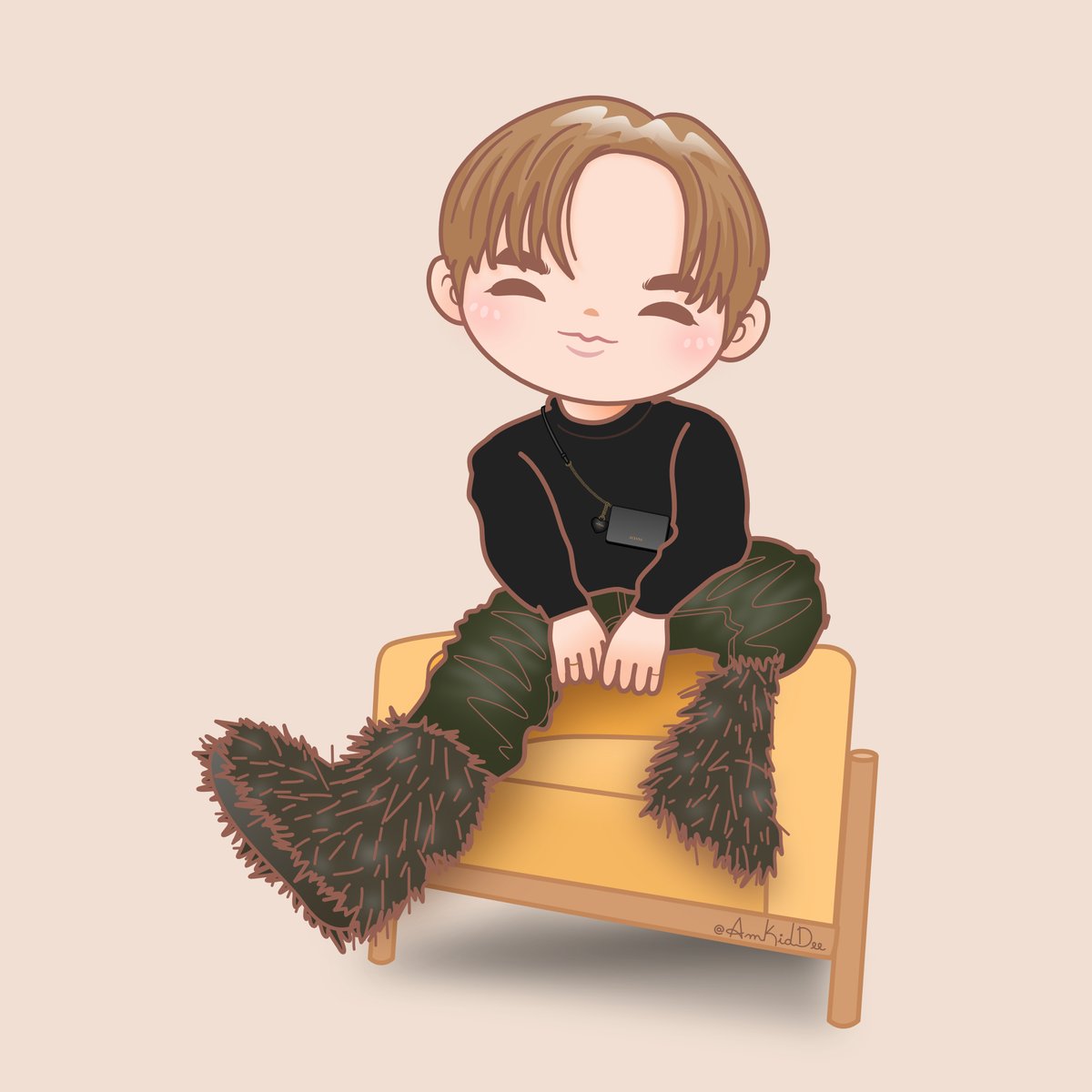 Amkiddee's tweet photo. @peckpalit ต้าวพิคกับรองเท้าหมี ❤️ so cute miss chooooo​😍
#เป๊กผลิตโชค 
#PeckPaLitChoke
Ref:Cr.#alyanathailand
#Amkiddee https://t.co/s7LFxY7qGA