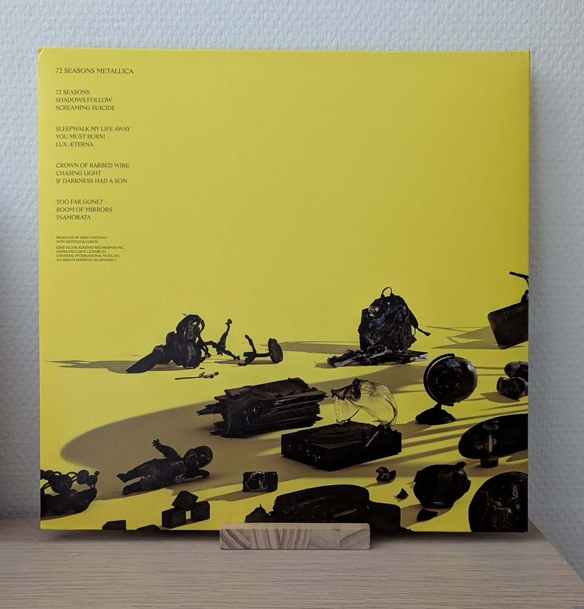 Le weekend commence en fanfare ! 🤘🤘🤘
Metallica, 72 Seasons, 2023