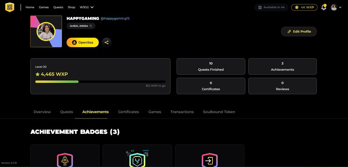 faderangamelca's tweet image. Come and join us to W3GG&apos;s Quest to Airdrop Campaign! Use my limited referral code: 
1.W3GG-ttKnzkiF 
2.W3GG-npT8wlog 
3.W3GG-Smr9I4Lx 
4.W3GG-ZrIUEJ2i 
5.W3GG-sOqUvLNB  
#minturw3key #YGGGAPS8 #W3GG
@w3ggofficial 
@YieldGuild 
@ExEcUtION__ @AdaAlmarez