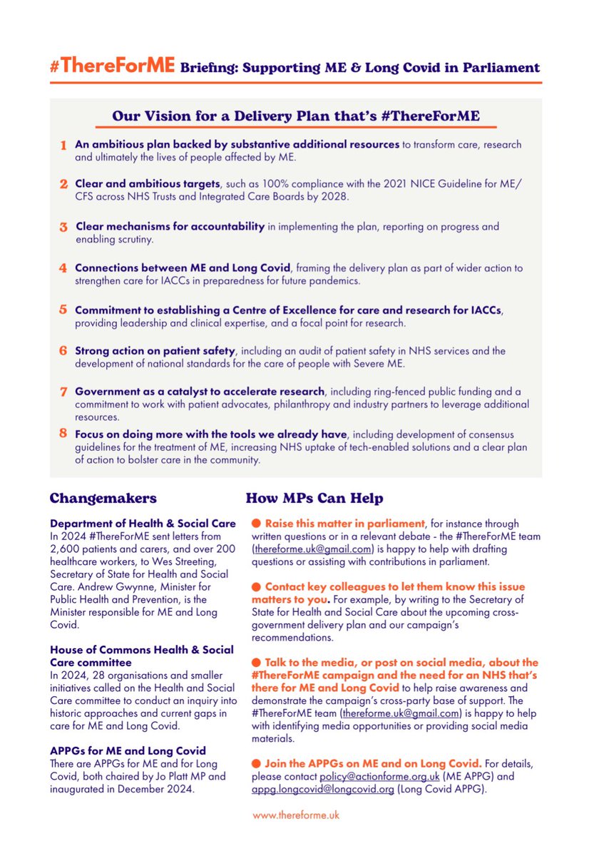 Oonagh Cousins (@oonagh_cousins) on Twitter photo <a href="/KarenLHargrave/">Karen Hargrave @karenlhargrave.🦋.social</a> and <a href="/GoreLloyd/">Emma GL 🐙🦋</a> have created a brilliant (and beautifully designed!) MP briefing.
It’s perfect for sharing with your MP, making it easy for them to support the cause (they appreciate that!).
Link to the briefing in the next tweet.
#ThereForME <a href="/KarenLHargrave/">Karen Hargrave @karenlhargrave.🦋.social</a> and <a href="/GoreLloyd/">Emma GL 🐙🦋</a> have created a brilliant (and beautifully designed!) MP briefing.
It’s perfect for sharing with your MP, making it easy for them to support the cause (they appreciate that!).
Link to the briefing in the next tweet.
#ThereForME