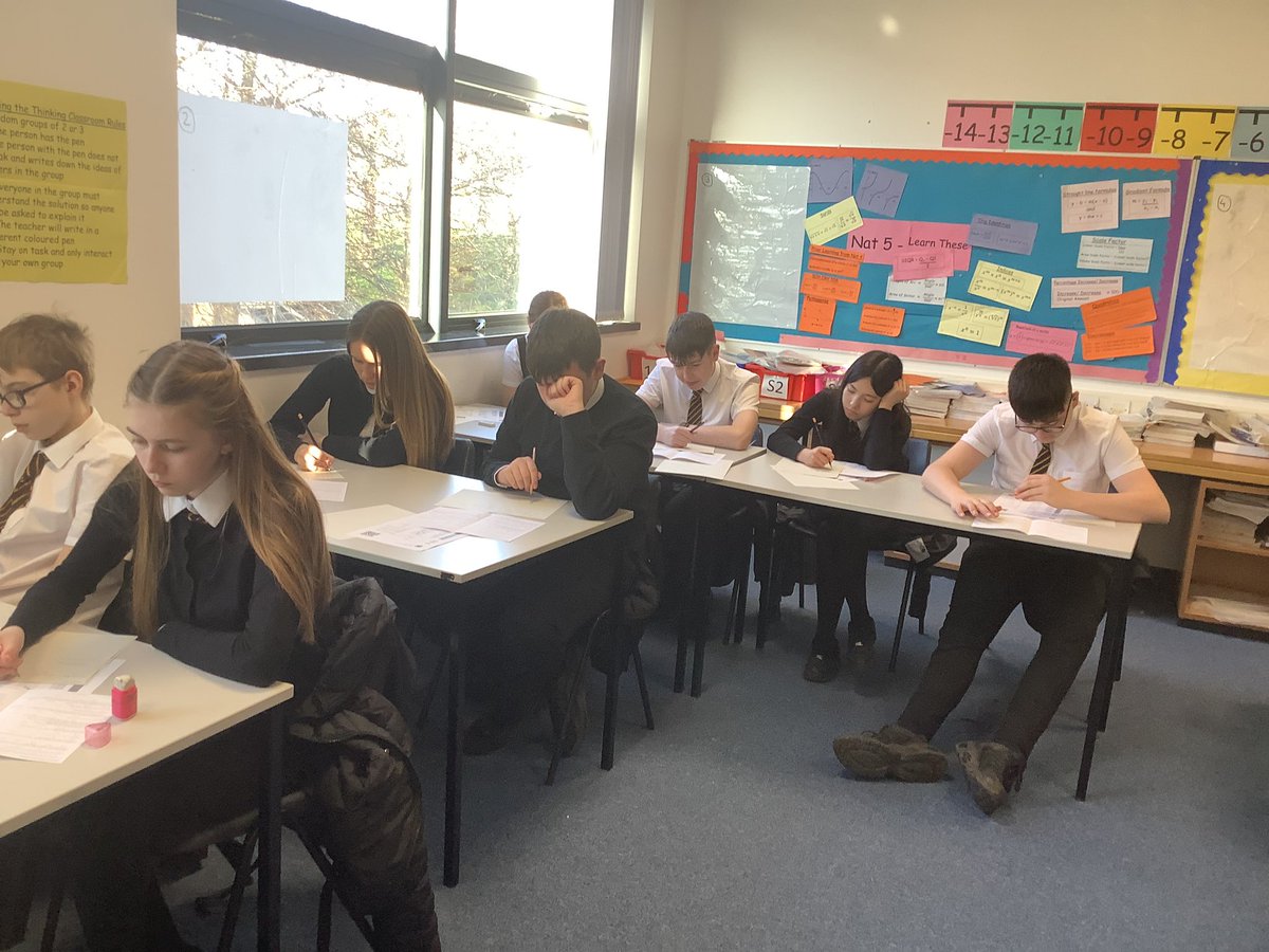 More superstars doing the UKMT challenge 🌟🙌🏻 <a href="/Boness_Academy/">Bo'ness Academy</a>