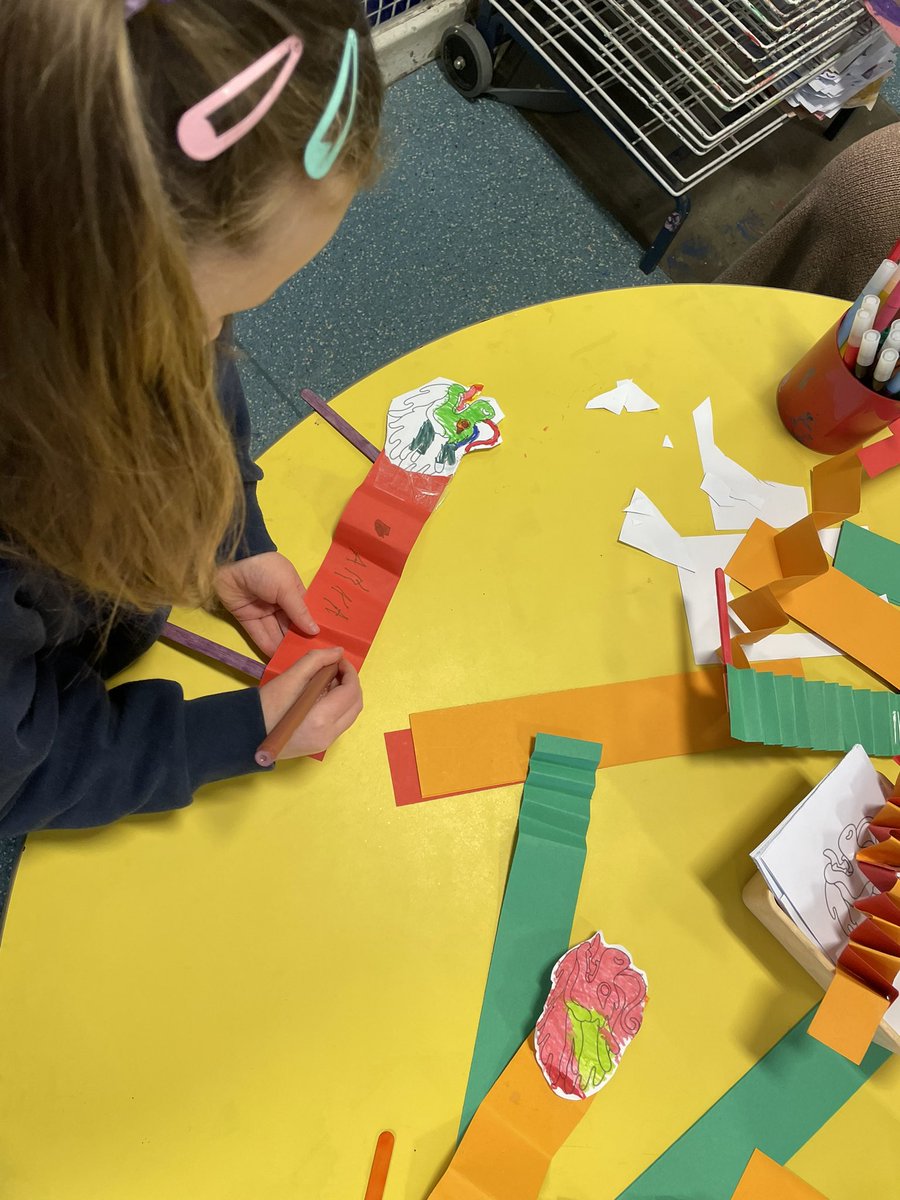 Nursery have been enjoying celebrating Lunar New Year this week #celebrate