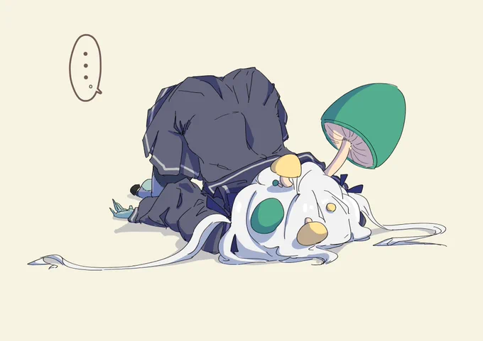 #ゾンビランドサガ
映画待ちに待ってキノコ生えました 