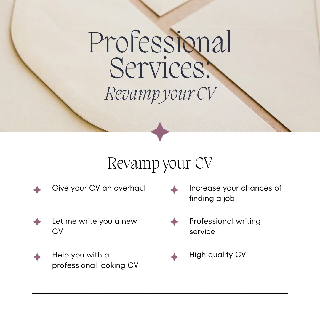 Would you like your CV revamped? Contact me to get booked in dianevirtualassistant.co.uk #mhhsbd #virtualassitant