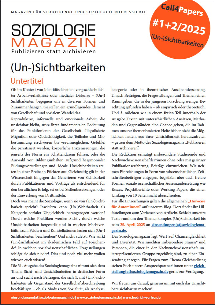 Soziologiemagazin tweet media