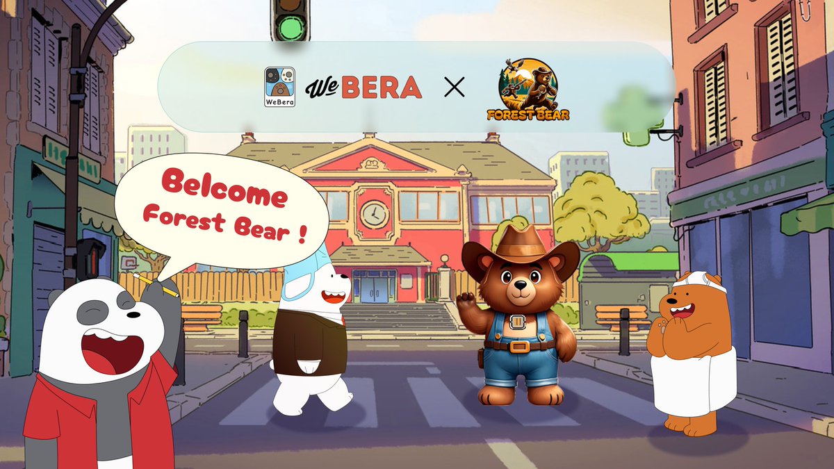 WeBera 🤝 Forest Bear

Our friend at @ForestBear_io has invited us to join their upcoming NFTs mint 🎊

All Jungle Party Holders are whitelisted for the FCFS phase.

We are giving away 5 GTD WL for lucky participants: 
1️⃣ Follow WeBera and @ForestBear_io 
2️⃣ Like and RT this post
