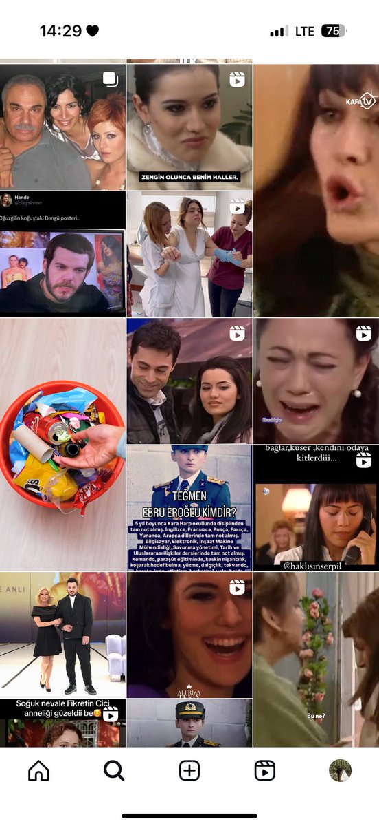 Günlerdir deli gibi Yaprak Dökümü izledikten sonra benim keşfetin hali