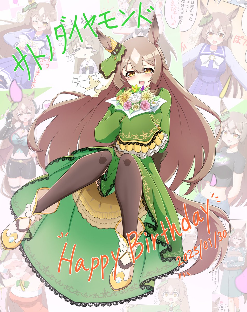 #今月描いた絵を晒そう 
今月はXに投稿した枚数で言えば21枚描きました。
新刊の描きおろし含めると27枚くらいかな?
とりあえずその中から4枚。 