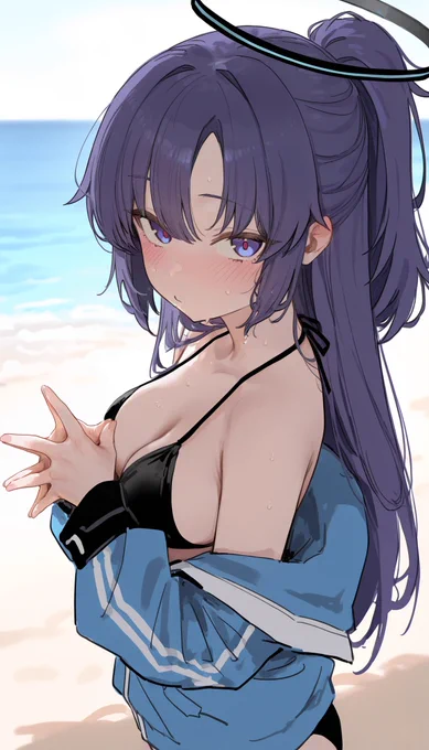 4Kで読み込むと...?ユウカと海デート 