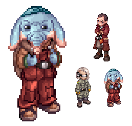 Jod Na Nawood, KB and Neel from Star Wars - Skeleton Crew.
That's it for now...