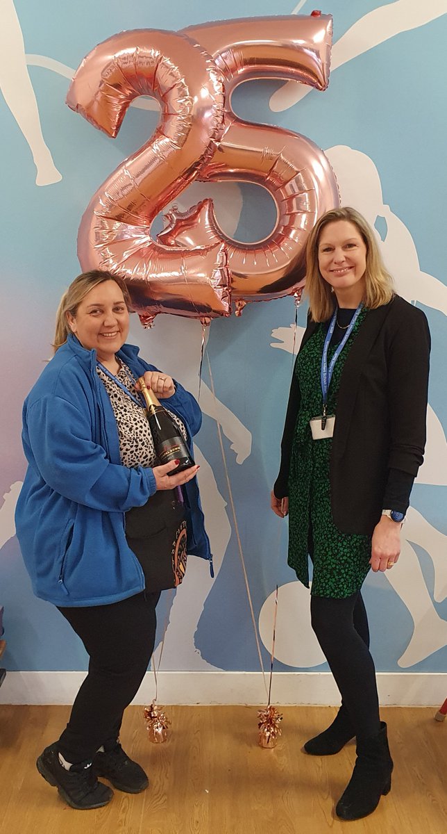 Gravesend Messenger (@kmgravesend) on Twitter photo 📣 Congratulations to Tarnia Loydall who this week celebrated 25 years of working at Shears Green Infant School in Northfleet 🎉
The teaching assistant, pictured, left, with head of school Clare Holder, started at the school on January 28, 2000 as a midday meals supervisor 🍽 📣 Congratulations to Tarnia Loydall who this week celebrated 25 years of working at Shears Green Infant School in Northfleet 🎉
The teaching assistant, pictured, left, with head of school Clare Holder, started at the school on January 28, 2000 as a midday meals supervisor 🍽