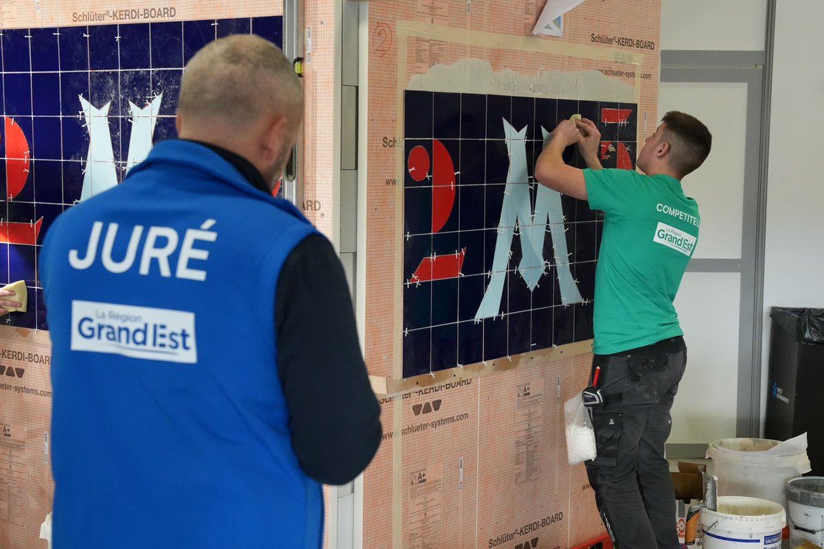 Très impressionné par le talent des participants aux finales régionales Grand Est des #Worldskills 👏 Une compétition qui valorise l’#excellence et permet d’apprécier, notamment par nos élèves de collège et de lycée, la diversité des métiers préparés par la #voieprofessionnelle