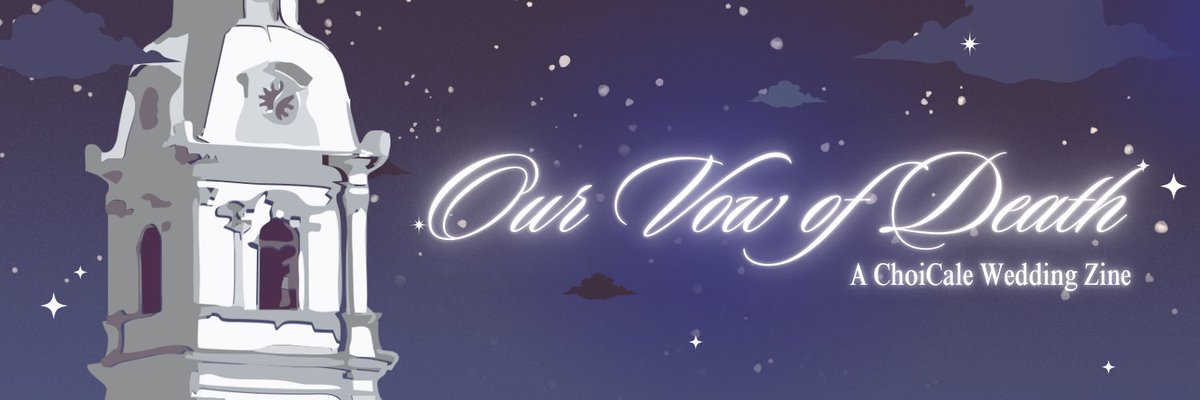 💒 PREORDERS OPEN 💒

To have and to hold from this day forward, for better, for worse, for richer, for poorer, in sickness and in health, to love and to cherish, till death us do part.

Our Vow of Death, a ChoiCale wedding zine, is now open for preorders.

Catalogue below ⬇️