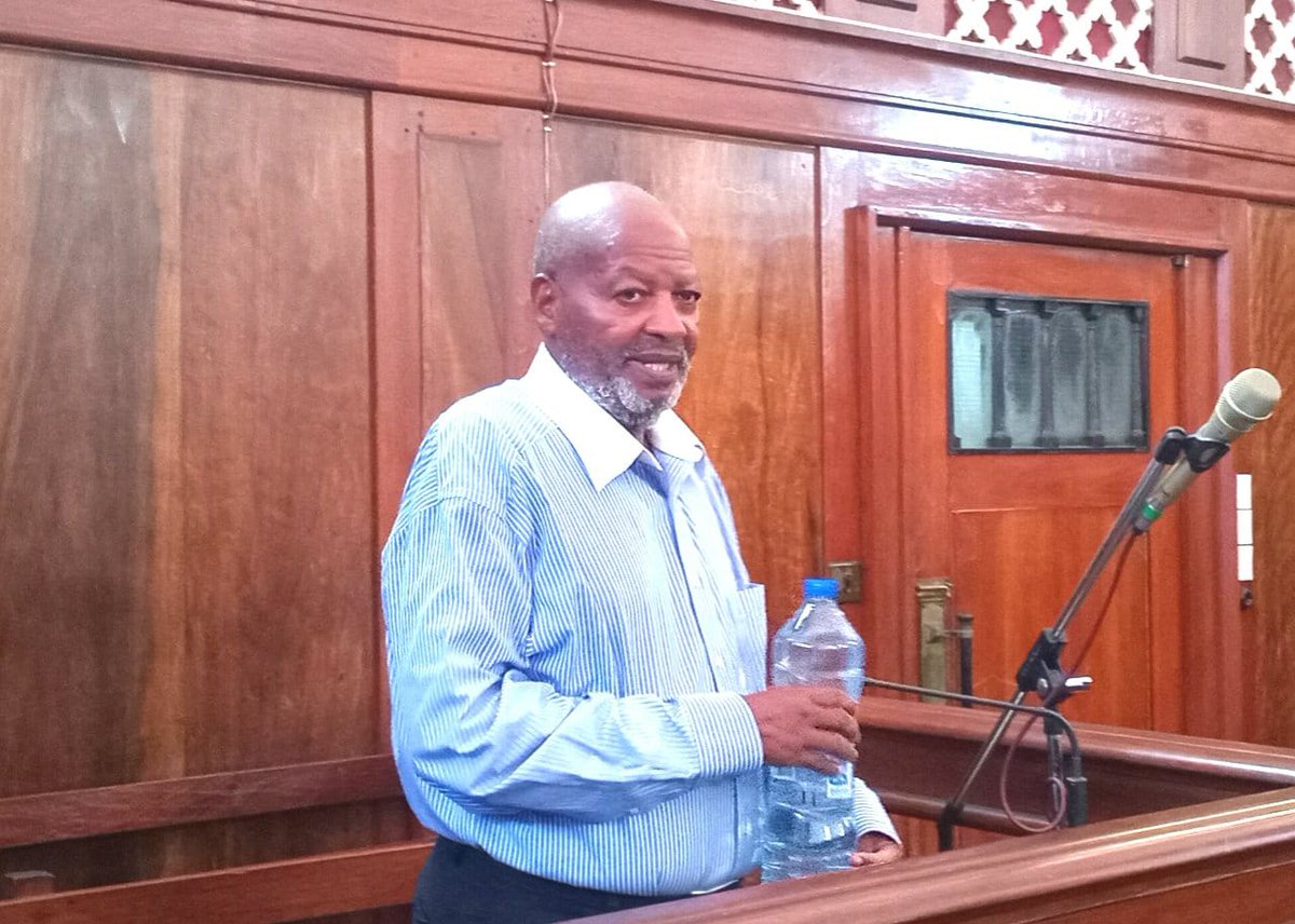Maria Sarungi Tsehai (@mariastsehai) on Twitter photo ‼️JUSTICE DELAYED IS JUSTICE DENIED‼️
<a href="/SuluhuSamia/">Samia Suluhu</a> and her goons now are openly denying Dr Wilbrod Slaa his basic right by refusing to take him to court to have his bail granted as ordered by the High Court yesterday. His lawyers waited today at the court to no avail!
The excuse ‼️JUSTICE DELAYED IS JUSTICE DENIED‼️
<a href="/SuluhuSamia/">Samia Suluhu</a> and her goons now are openly denying Dr Wilbrod Slaa his basic right by refusing to take him to court to have his bail granted as ordered by the High Court yesterday. His lawyers waited today at the court to no avail!
The excuse