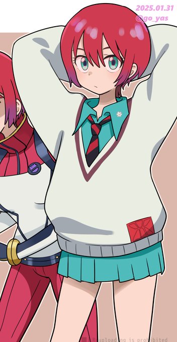 ブルスカとミスキーに絵を上げました 