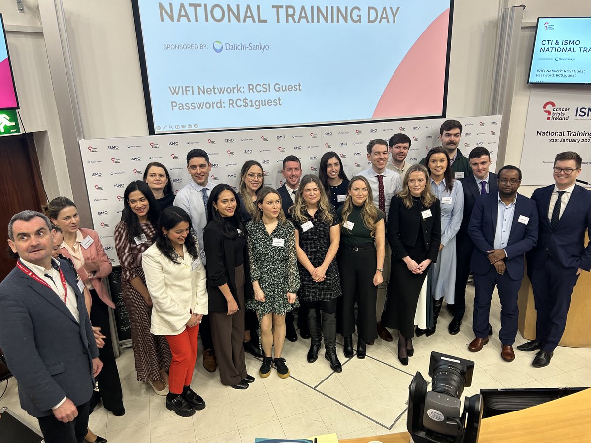 Seamus O’Reilly MD PhD (@seamusoreilly18) on Twitter photo Excellent diverse presentations from the Next Generation of Cancer Specialists at todays ISMO <a href="/cancertrials_ie/">CancerTrialsIreland 🌈</a> National Training Day
New Trials 💊, Patient Education Tools 🛠️, Genomics 🧬, Goal Concordant Care 🎯…..
👏👏👏 to our wonderful trainees <a href="/RCPI_news/">Royal College of Physicians of Ireland</a> Excellent diverse presentations from the Next Generation of Cancer Specialists at todays ISMO <a href="/cancertrials_ie/">CancerTrialsIreland 🌈</a> National Training Day
New Trials 💊, Patient Education Tools 🛠️, Genomics 🧬, Goal Concordant Care 🎯…..
👏👏👏 to our wonderful trainees <a href="/RCPI_news/">Royal College of Physicians of Ireland</a>