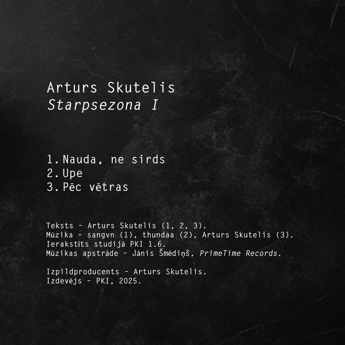 Arturs Skutelis – Starpsezona I

Spotify: ej.uz/starpsezona-sp…
YouTube: ej.uz/starpsezona-yo…
Apple Music: ej.uz/starpsezona-ap…

Teksts: Arturs Skutelis. 
Mūzika: sangvn, thundaa, Arturs Skutelis.
Skaņas apstrāde: Jānis Šmēdiņš.
Ierakstīts studijā PKI 1.6.

Lielkoncerts