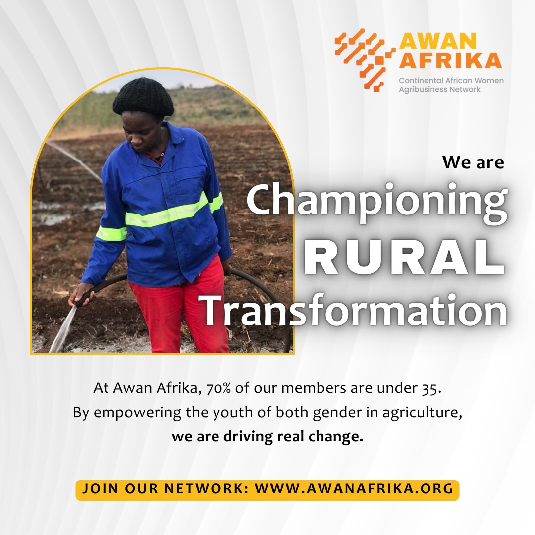 🌱 Youth-Driven Agricultural Transformation!   

We equip young agripreneurs with the tools and technology to revolutionize agribusiness. 

#AwanAfrika #YouthInAgriculture #AgriTech #FutureFarmers