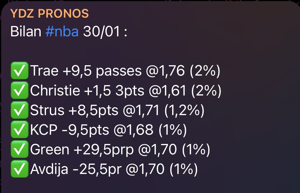 ydzpronos tweet picture