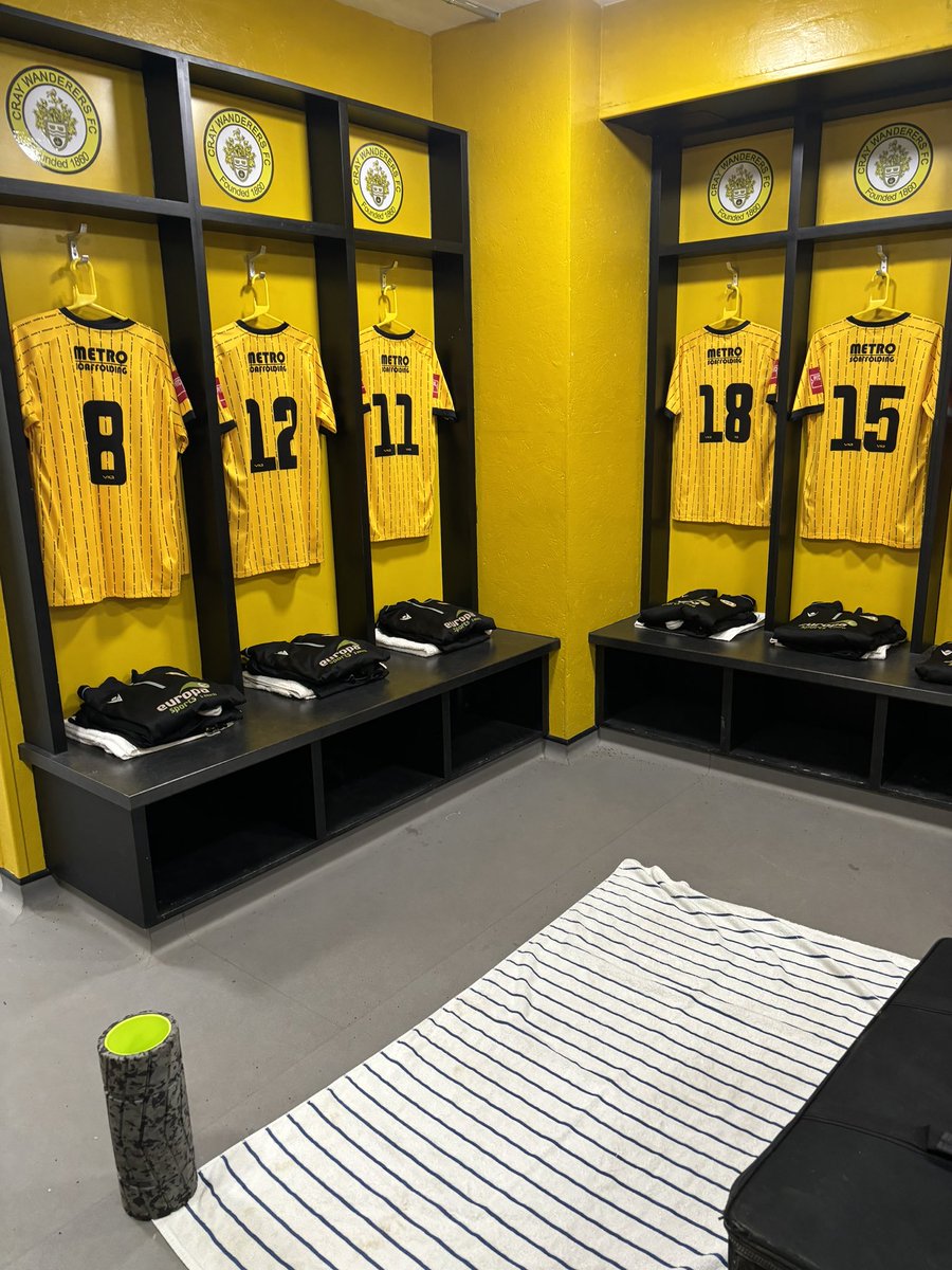 PaddyGray06's tweet image. All set for @OfficialWands game against Bognor tomorrow 

🧡🖤