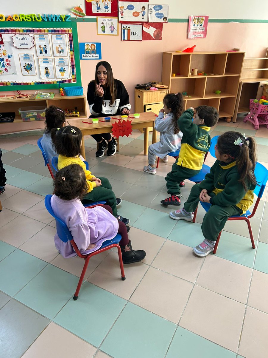 "Exploring the world through our five senses! 👁️👂👃👅🖐️ Our learners  are discovering sight, hearing, smell, taste, and touch in fun and interactive ways! #FiveSenses #EarlyLearning #CuriousKids"
KG1"B" 
<a href="/Hhhsinfo/">Houssam Hariri HS</a> <a href="/sashgh/">Sasha Ghosn</a> <a href="/monifa_baba/">Monifa Baba</a> <a href="/halalutfi/">Hala Lutfi</a> <a href="/tbaassiri/">Tharwat Baassiri</a> <a href="/dina_jradi/">Dina Jradi</a>