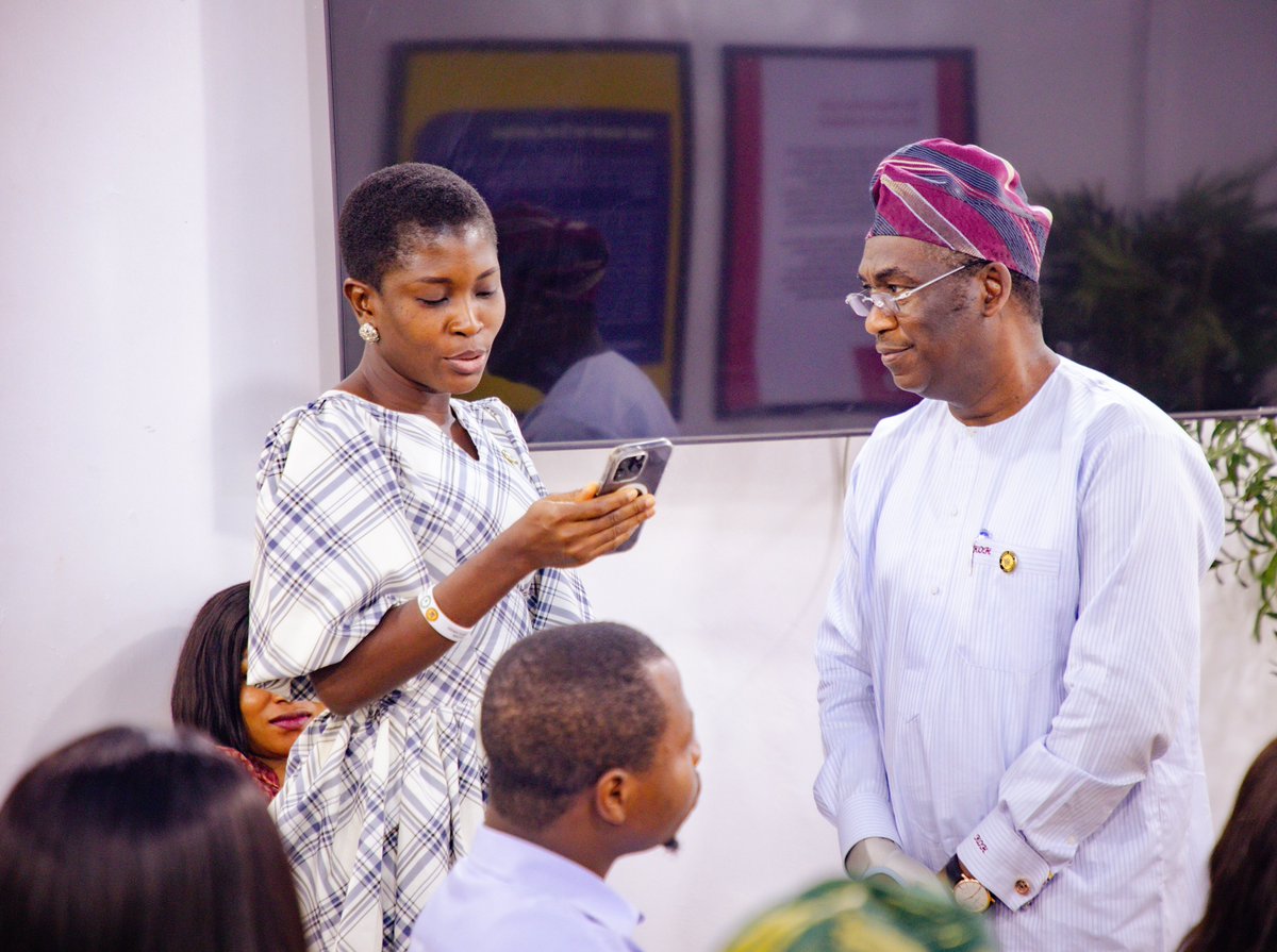 “True leadership takes more than knowledge - it requires clarity, data, and the ability to unite people towards a common goal” - Dr Obafemi Hamzat.

Fellows recently participated in a thought-provoking Fireside chat with Dr. Obafemi Kadri Hamzat, the Deputy Governor of Lagos