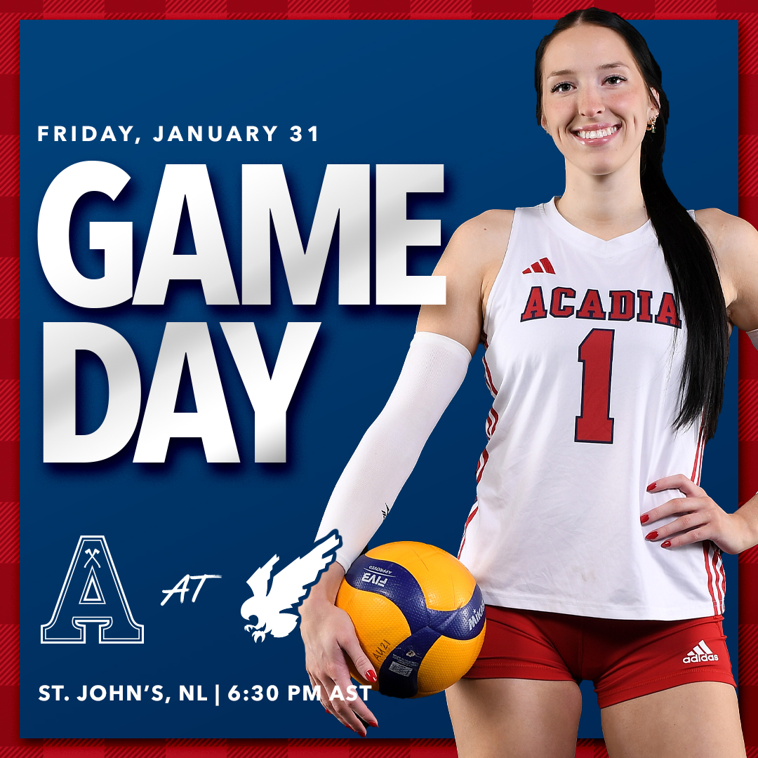 🏐 GAME DAY

🆚 <a href="/MUNathletics/">Memorial Sea-Hawks</a>
⏰ 6:30 PM AST
📍 St. John's, NL
📺 austv.ca